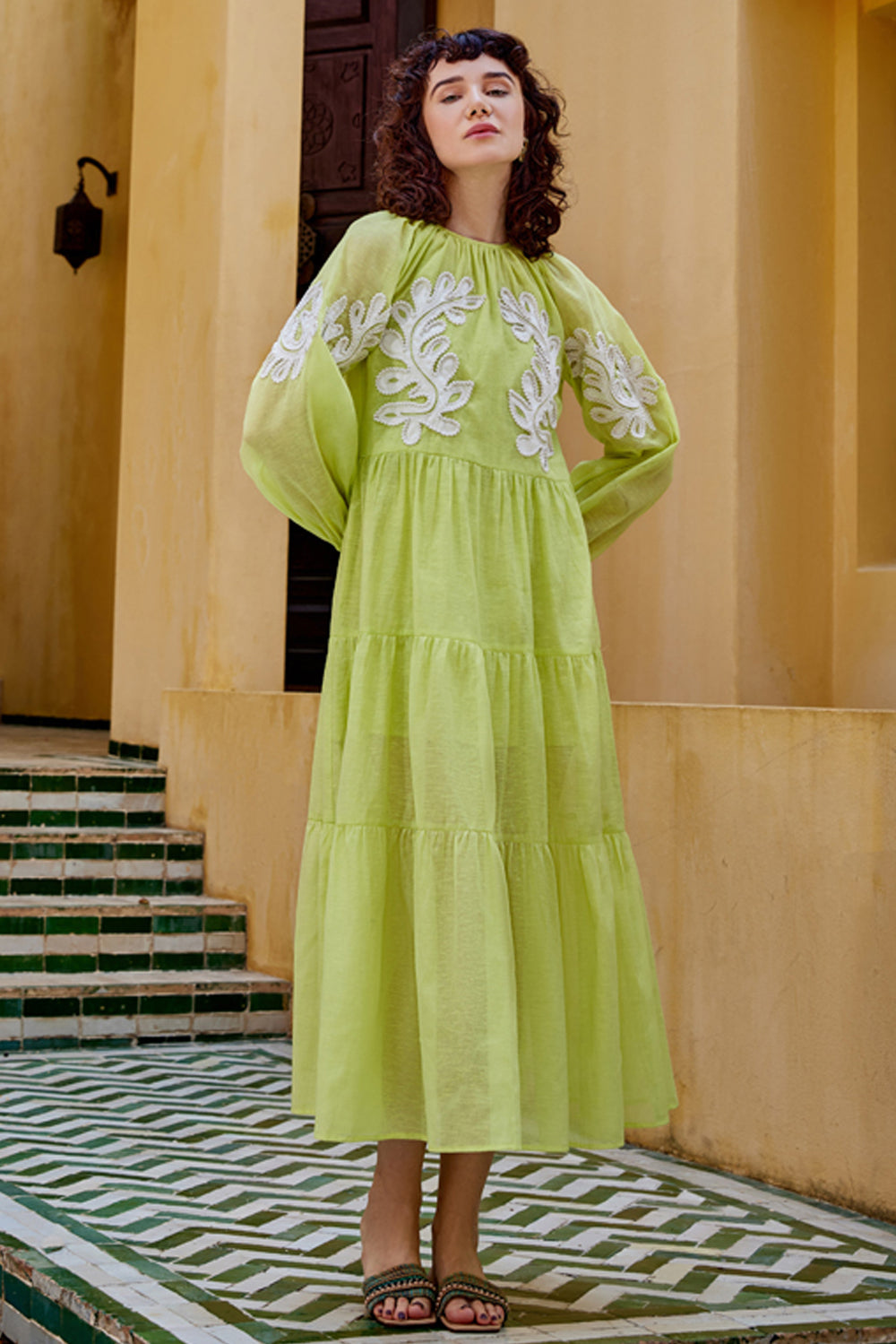 Ethnic by outfitters long frocks outlet
