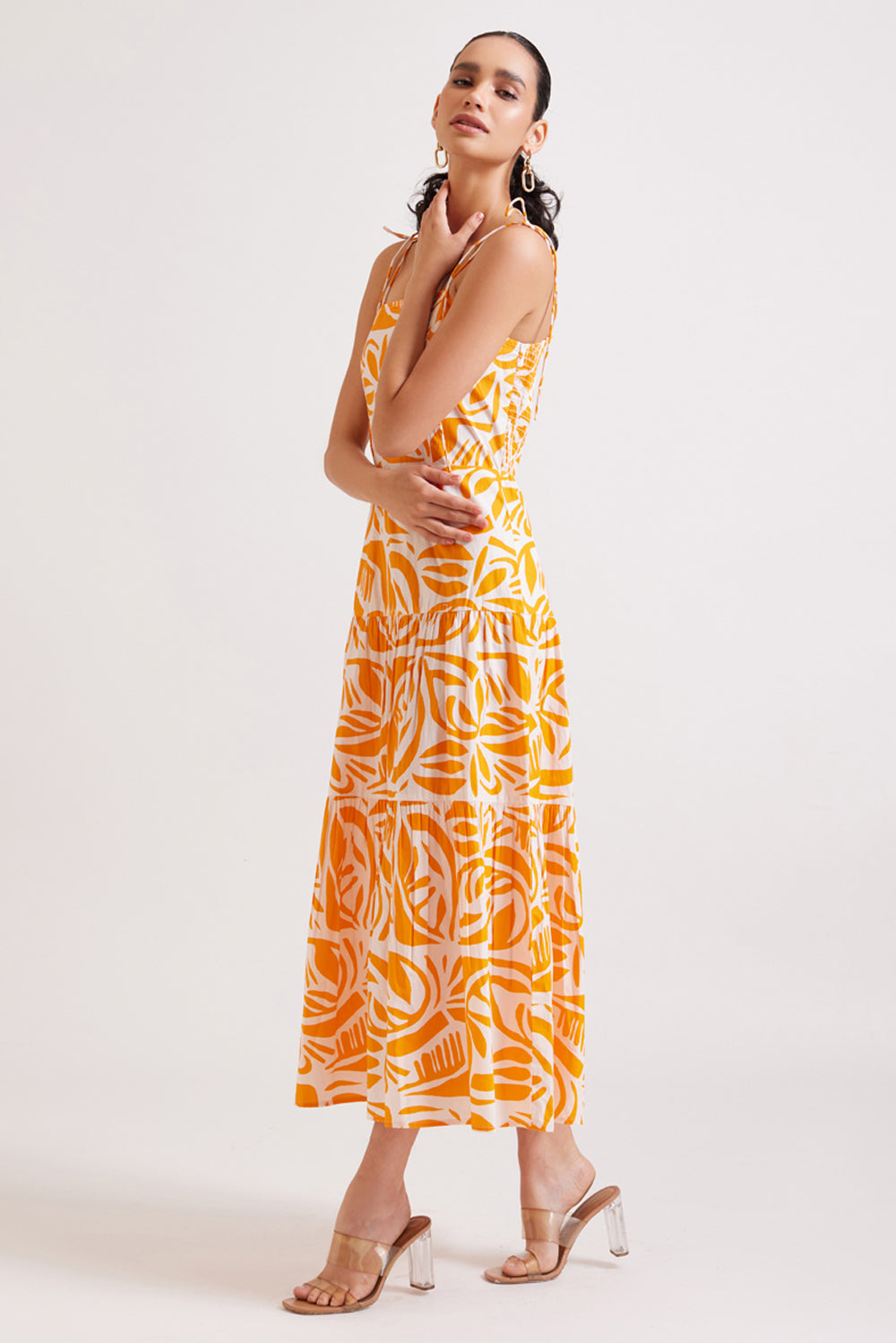 Orange Corbett Summer Dress