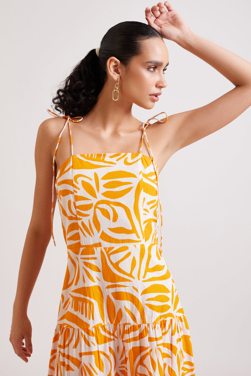 Orange Corbett Summer Dress