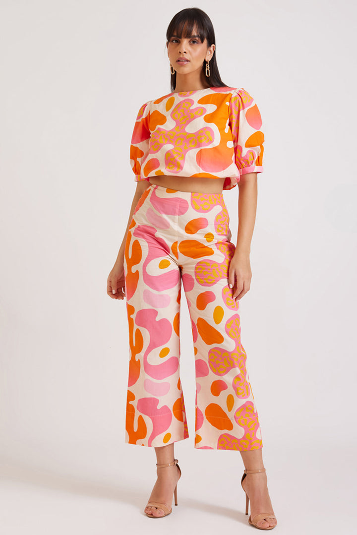 Candy Print Trousers