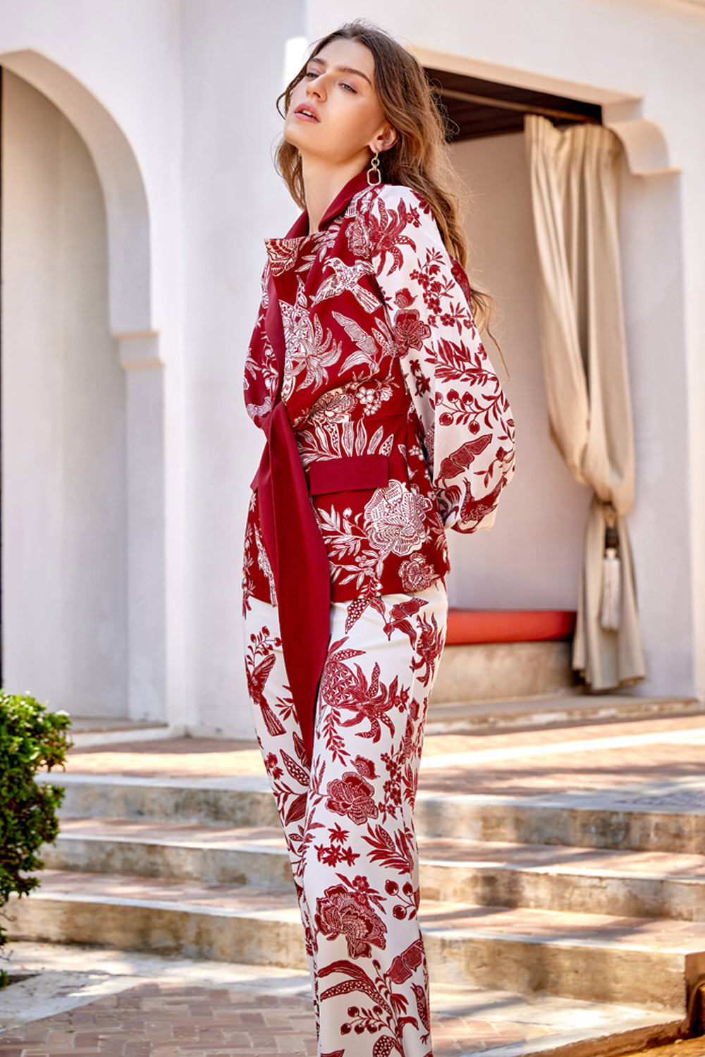 Carmine Blazer Co-ord Set