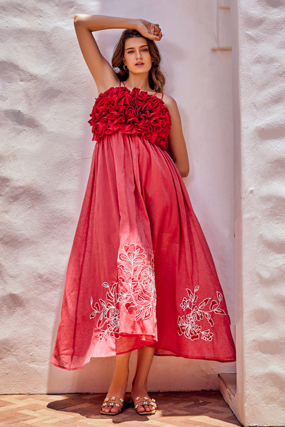 Floral Blush Dress