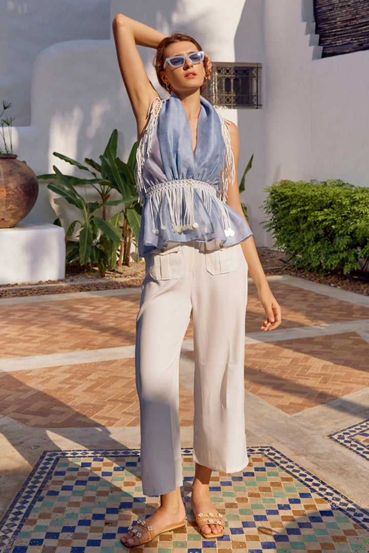 Ivory Wide Trousers
