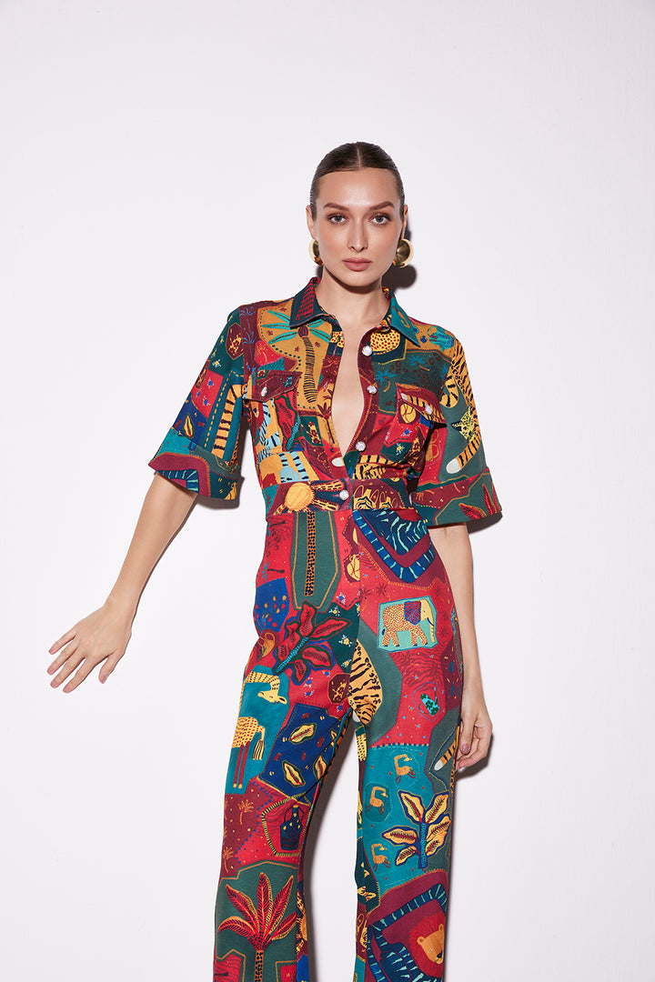 Cocora Wood Jumpsuit