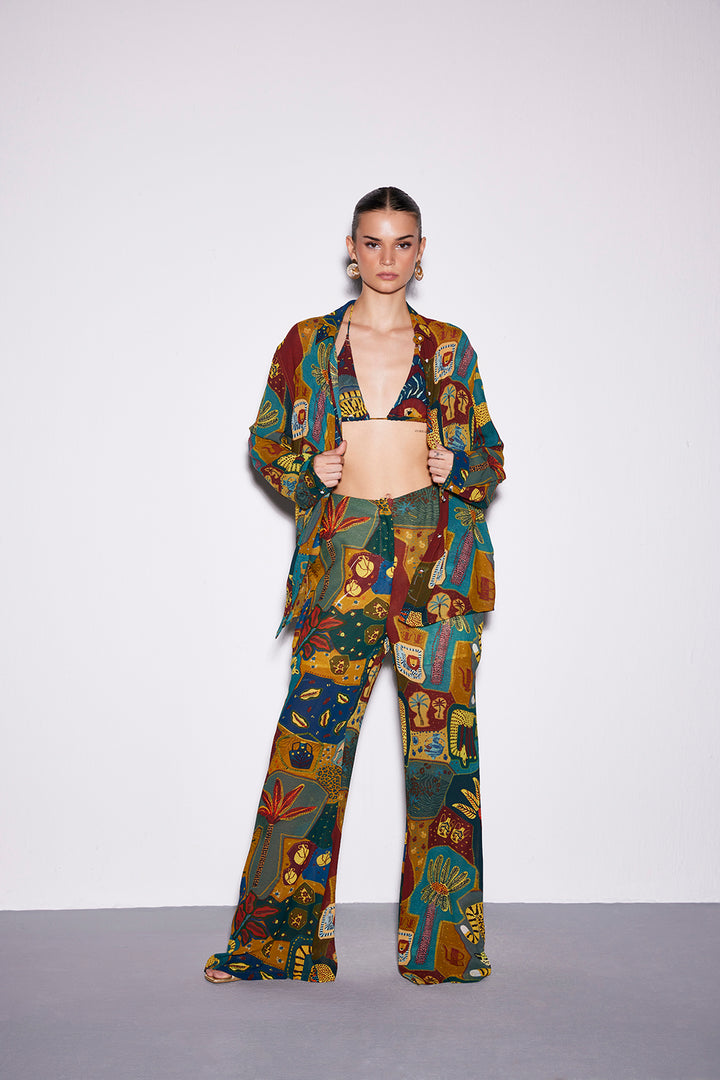 Cocora Sand Co-ord With Bikini