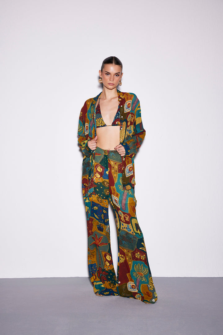 Cocora Sand Co-ord With Bikini