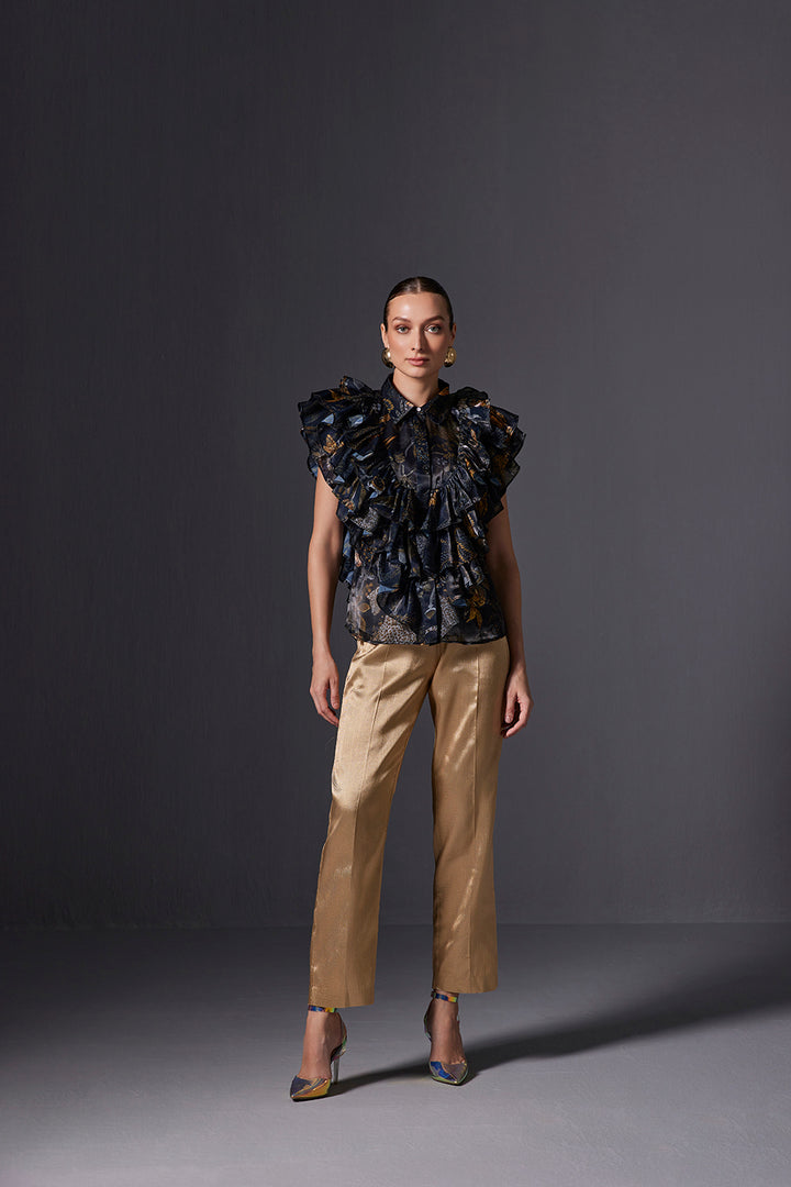 Kalahari Ruffle Shirt