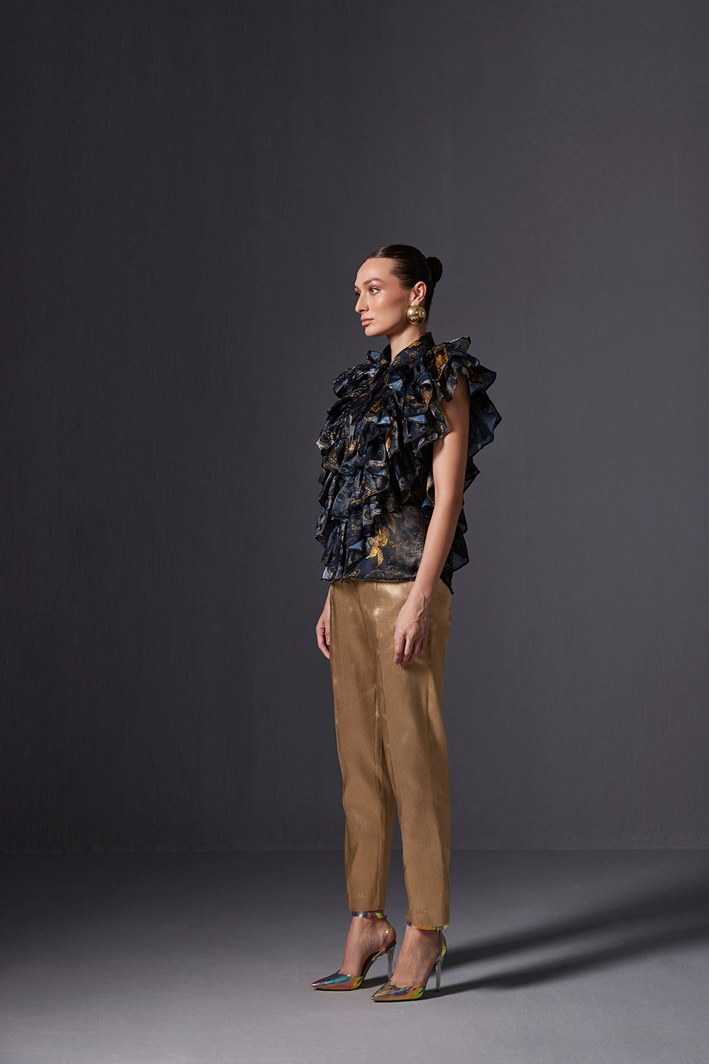 Kalahari Ruffle Shirt