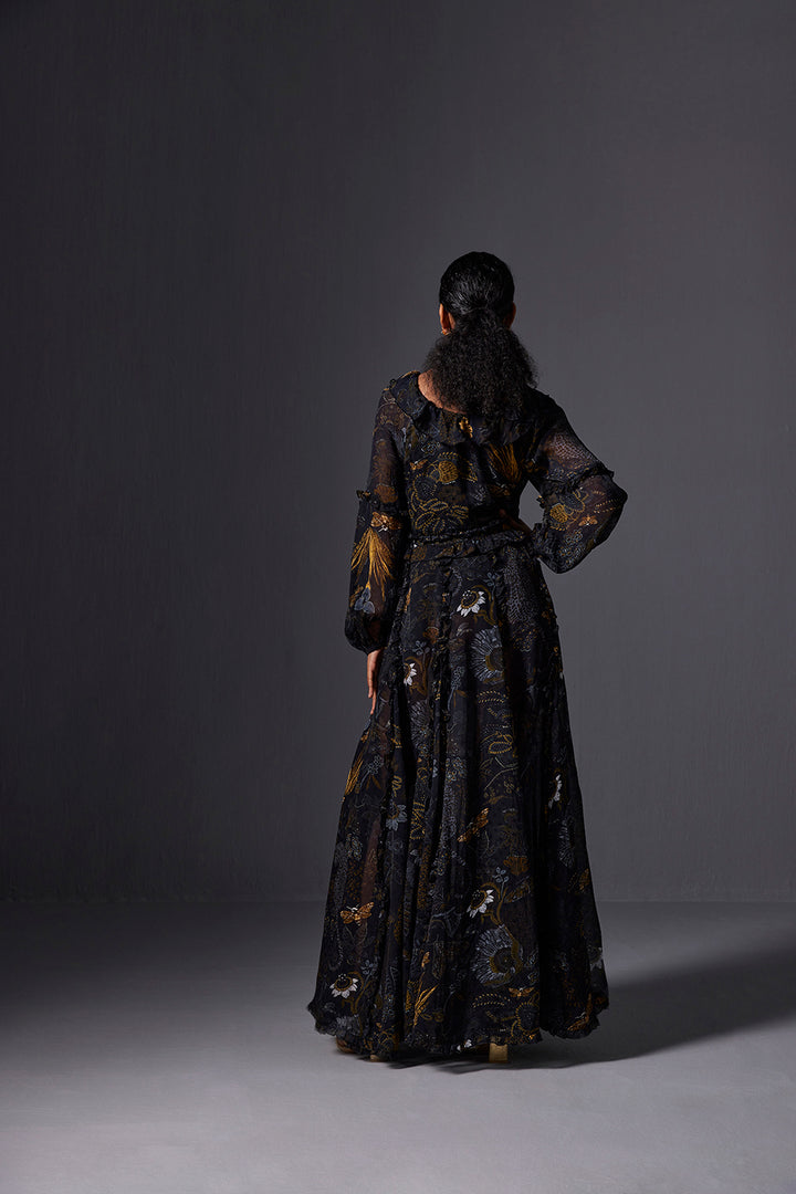 Kalahari Frill Maxi Dress