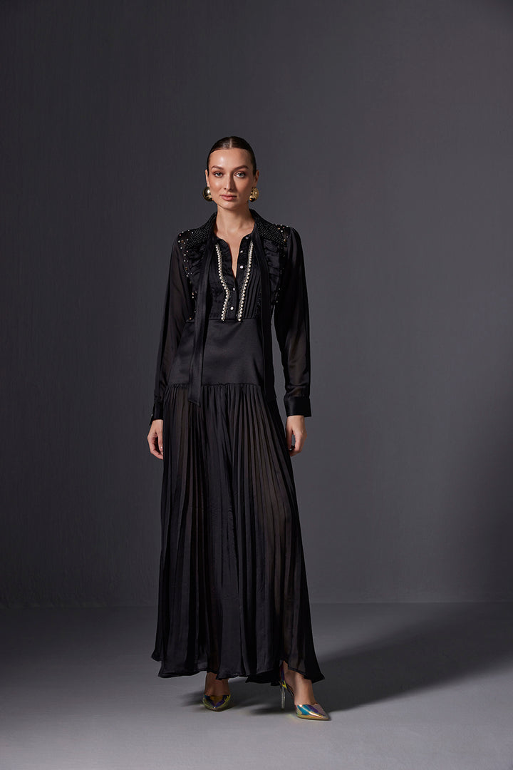 Keya Button Down Maxi Dress