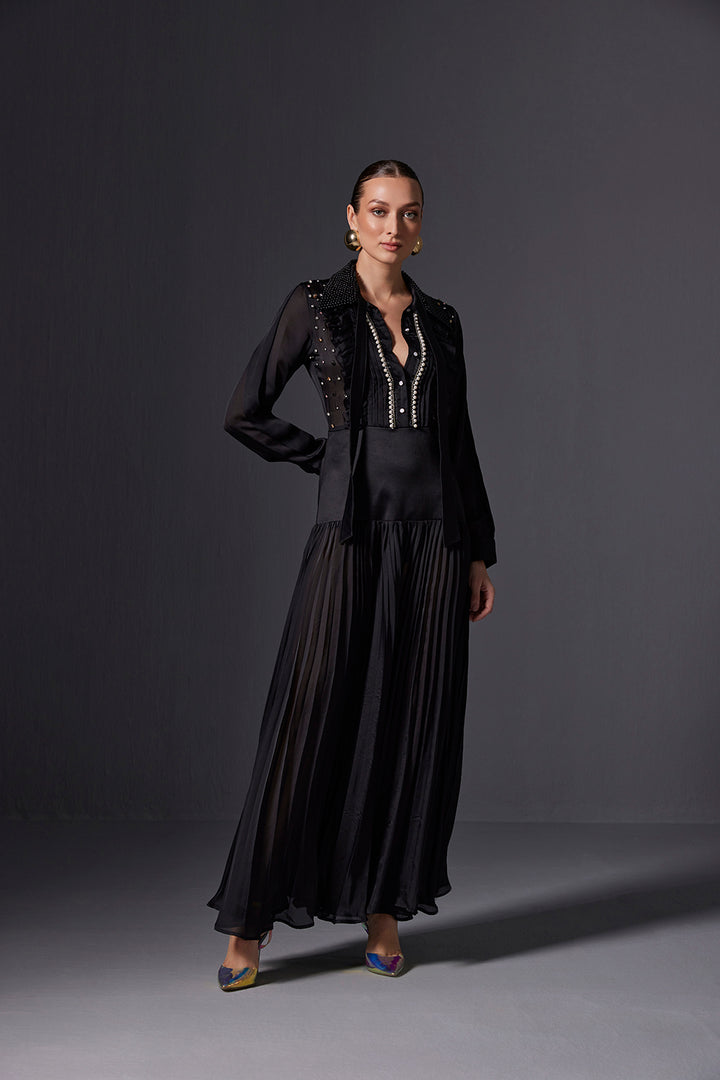 Keya Button Down Maxi Dress