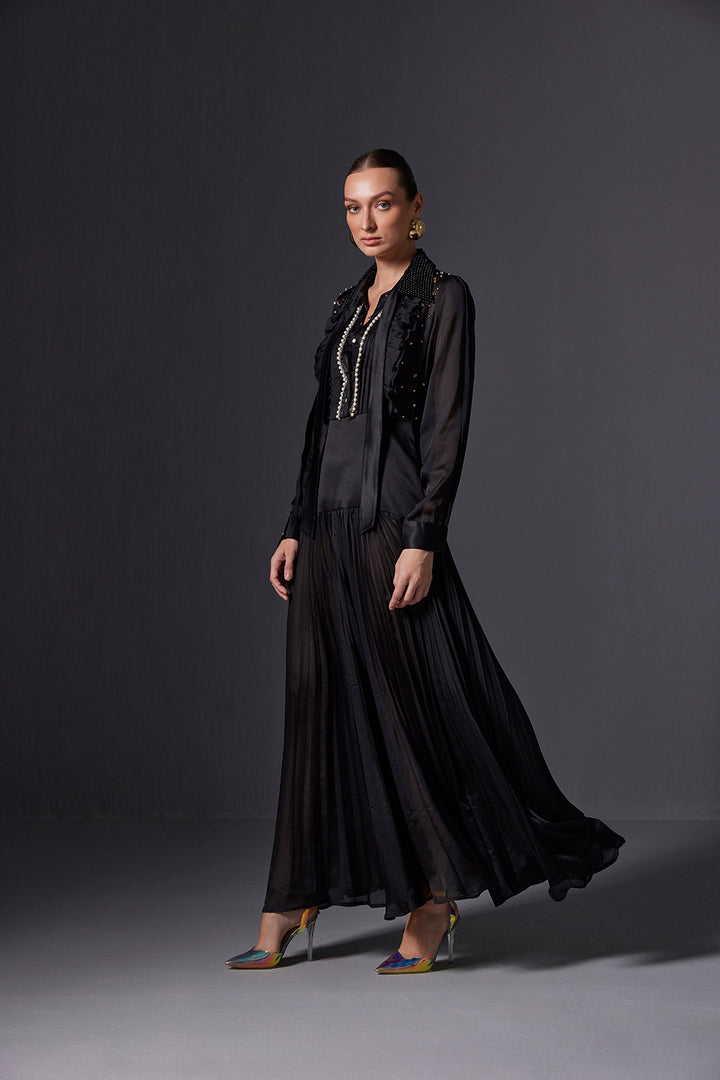 Keya Button Down Maxi Dress