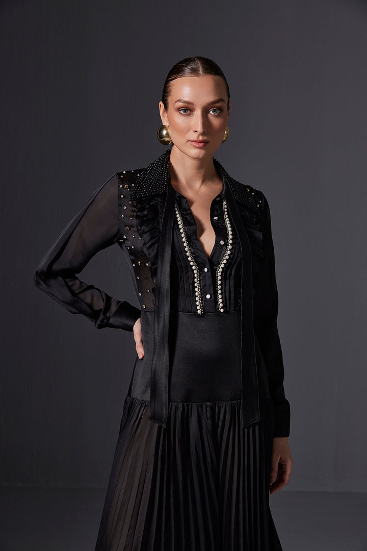 Keya Button Down Maxi Dress