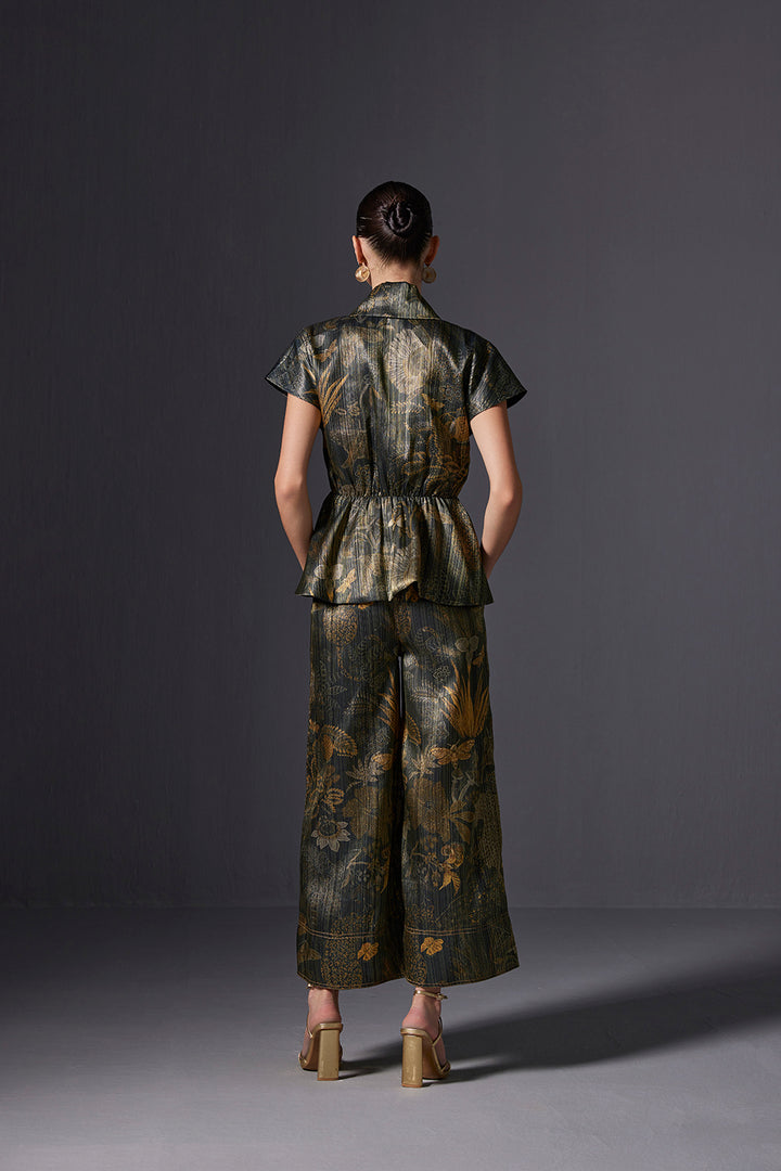 Kalahari Gold Peplum Co-ord
