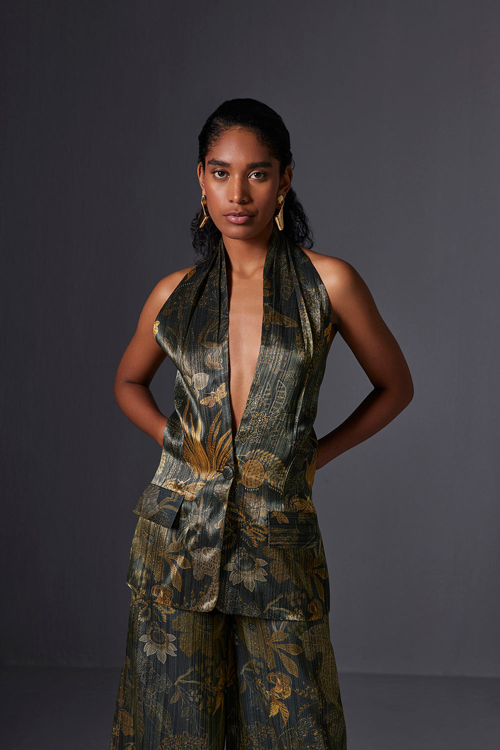 Kalahari Gold Halter Top