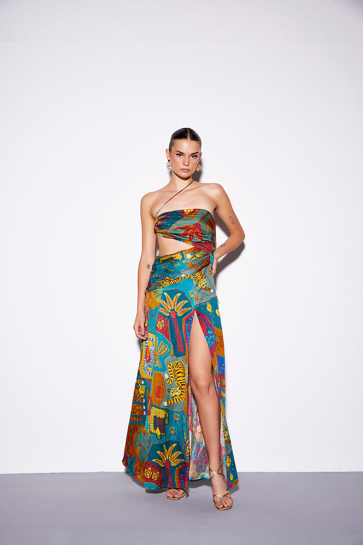 Cocora Cut-out Maxi Dress