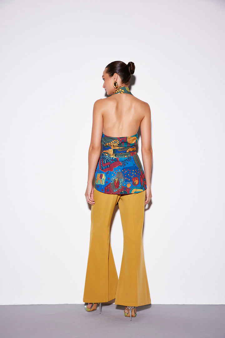 Cocora Halter Lapel Blazer