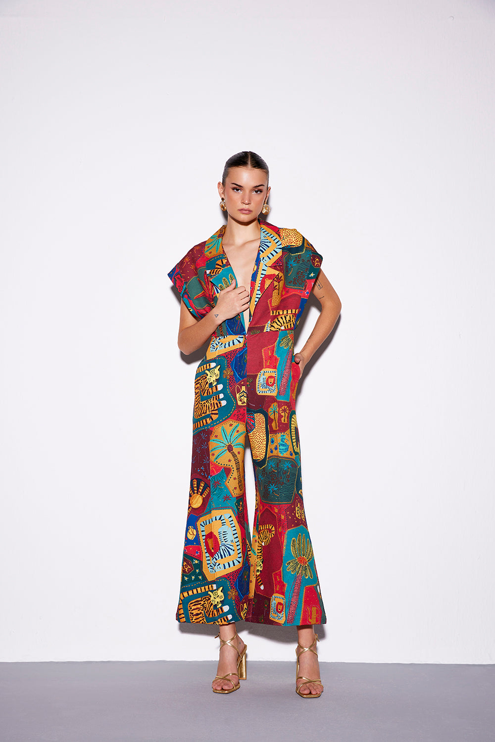 Cocora Lapel Jumpsuit