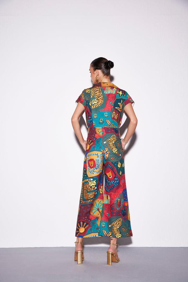 Cocora Lapel Jumpsuit
