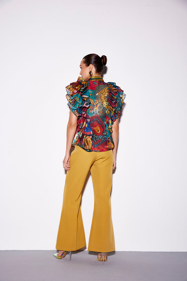 Cocora Ruffle Shirt