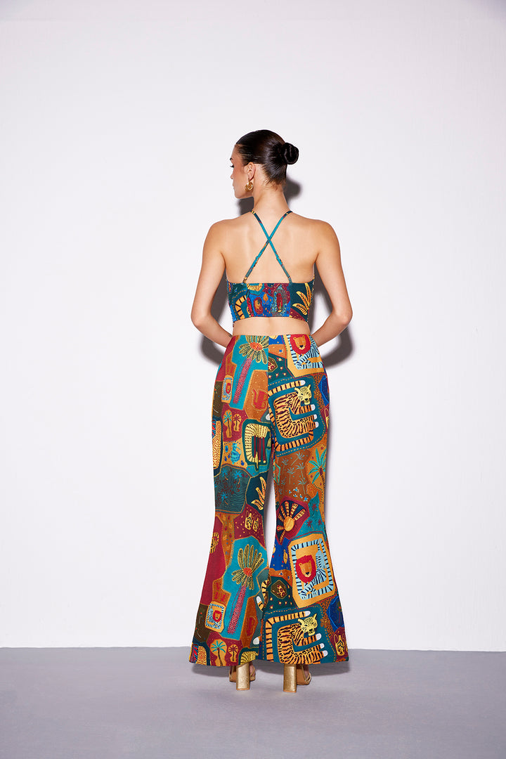 Cocora Embellished Halter Top
