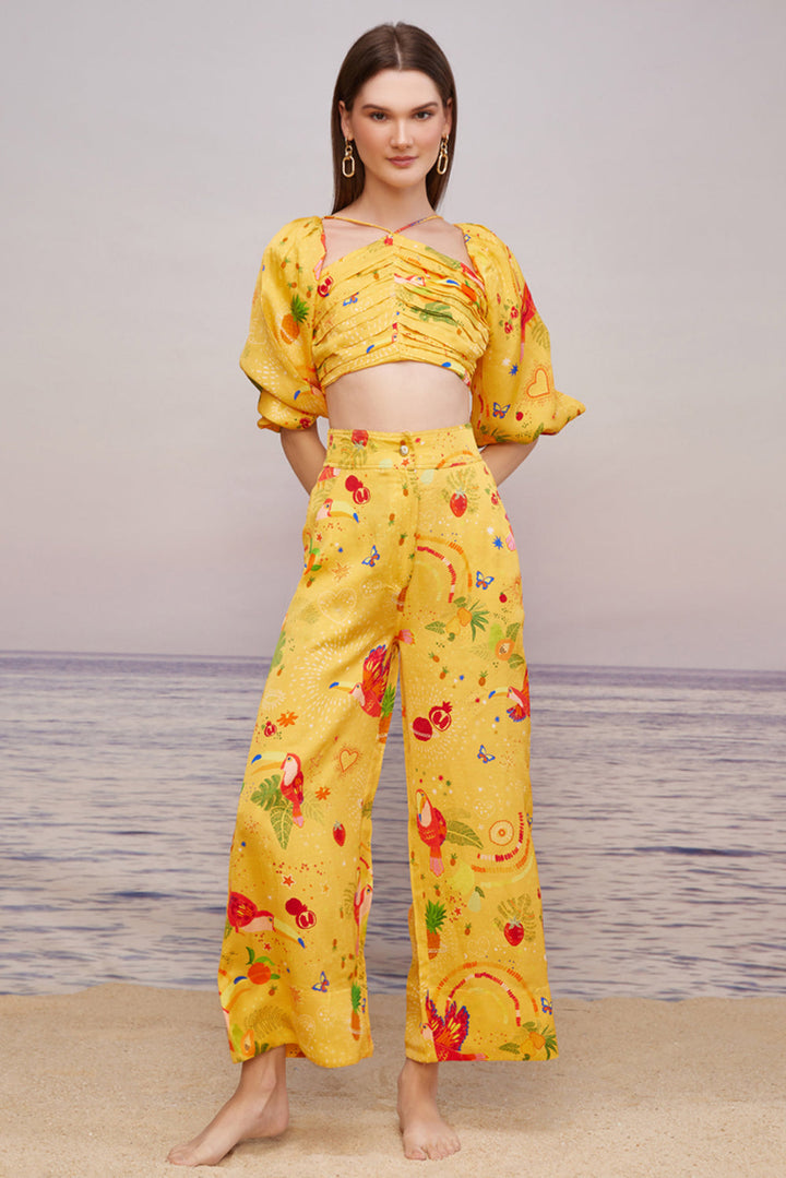 Cabo Mocha Wide Trousers