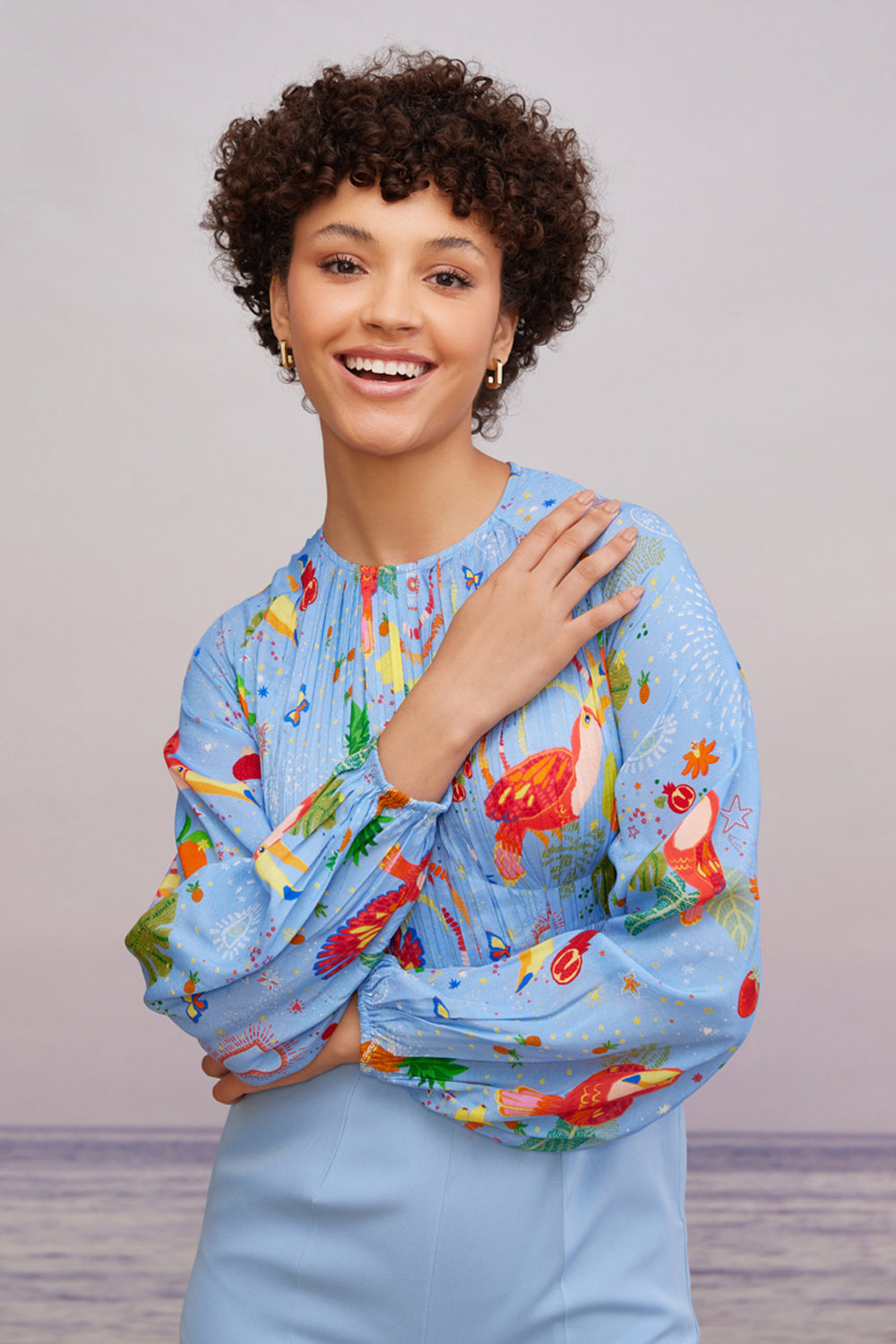 Cabo Mint Smock Jumpsuit