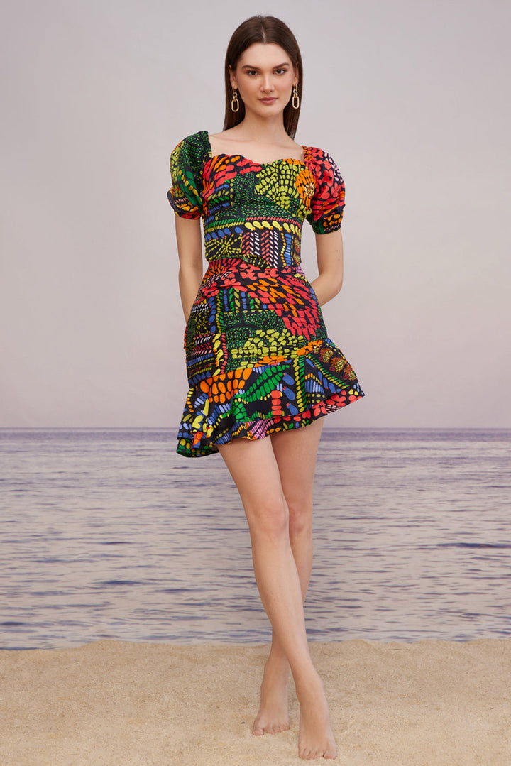 Tulum Spice Ruffle Skirt