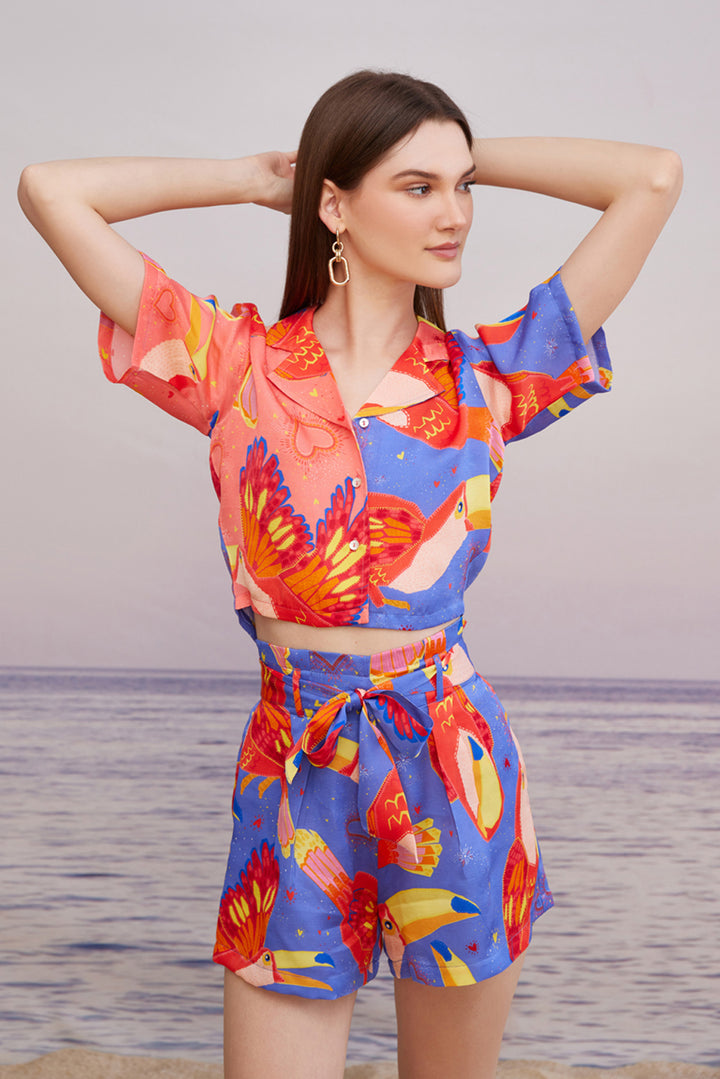 Maccau Crop Shirt