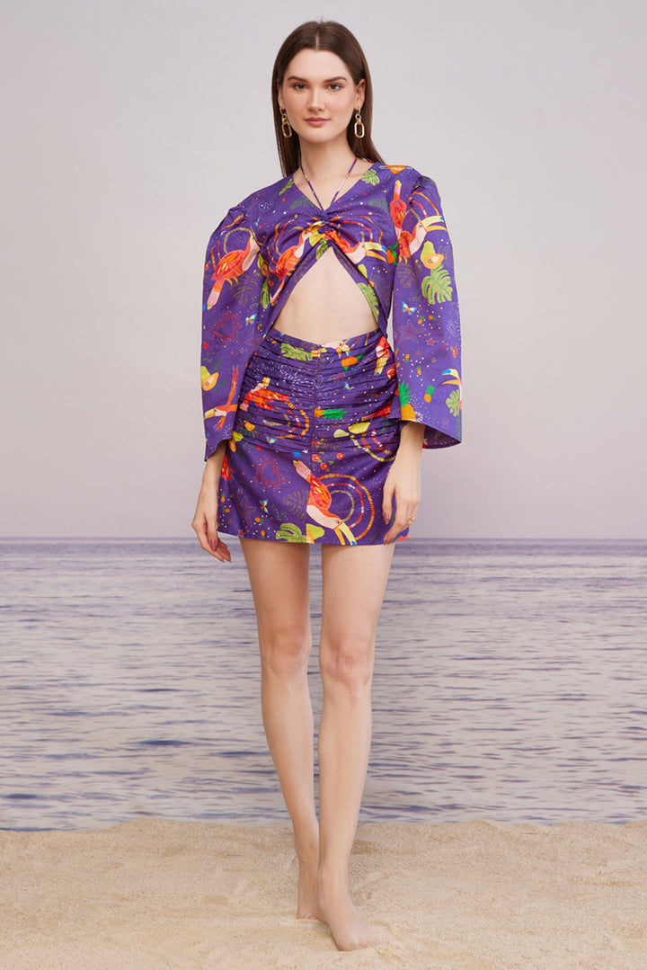 Cabo Colada Cut-Out Short Dress