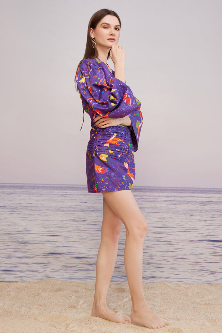 Cabo Colada Cut-Out Short Dress