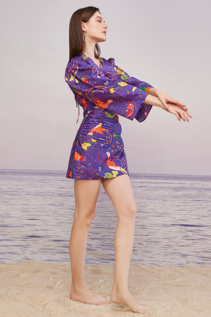Cabo Colada Cut-Out Short Dress