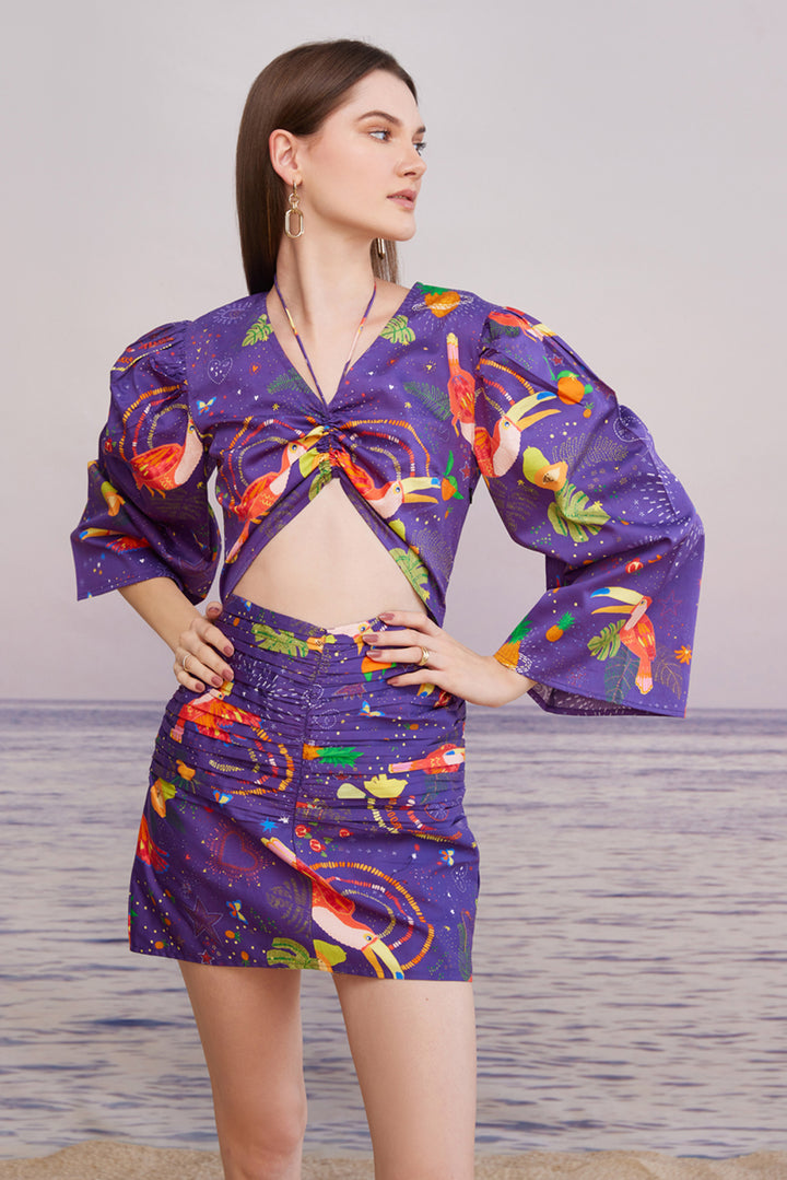 Cabo Colada Cut-Out Short Dress