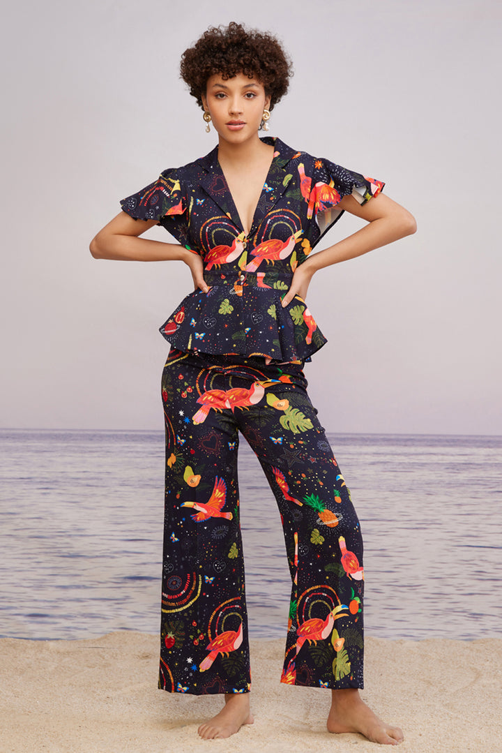 Cabo Spice Frill Top