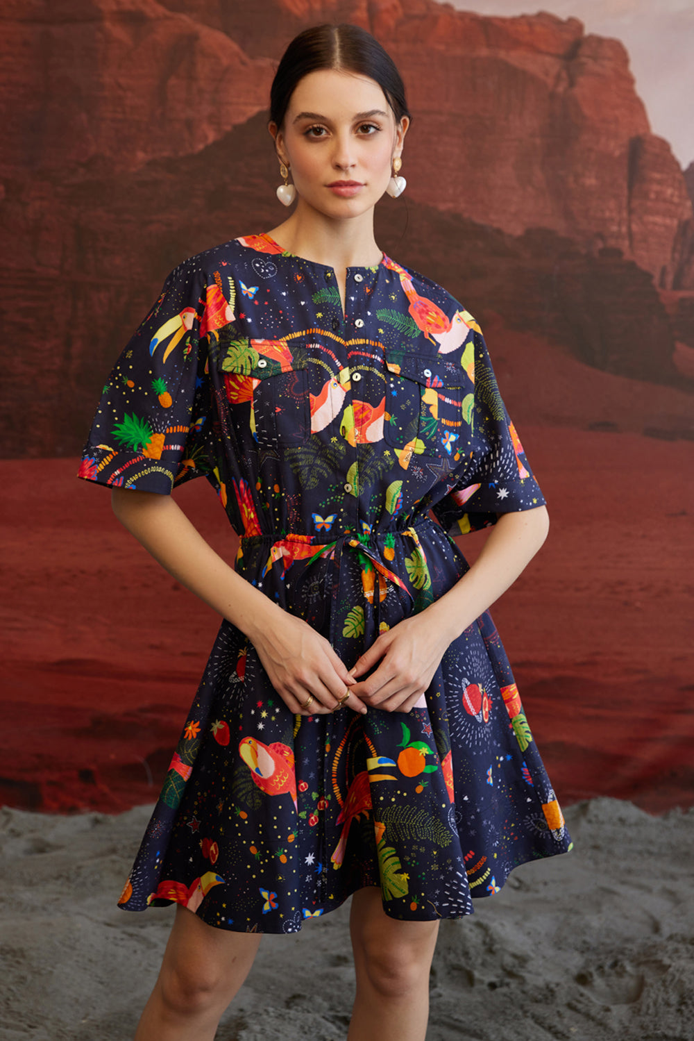 Cabo Spice String Short Dress