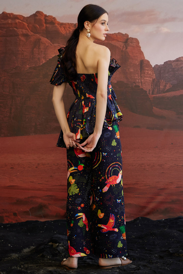 Cabo Spice Cross Shoulder Top
