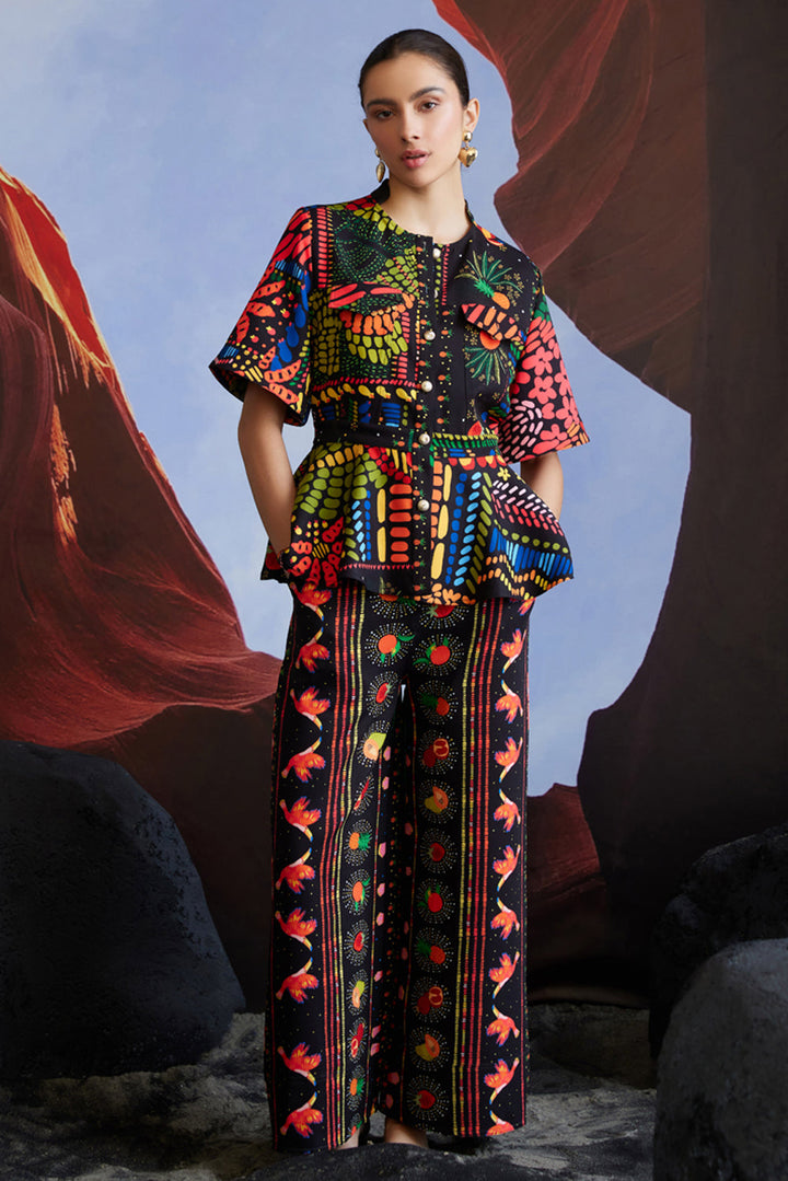 Tulum Spice Peplum Co-ord
