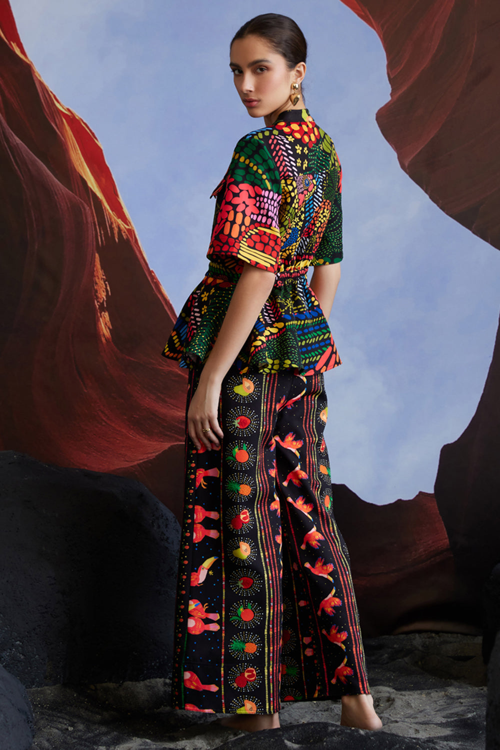 Tulum Spice Peplum Co-ord