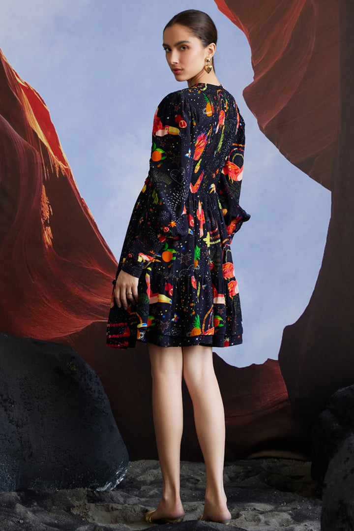 Cabo Spice Puff Dress