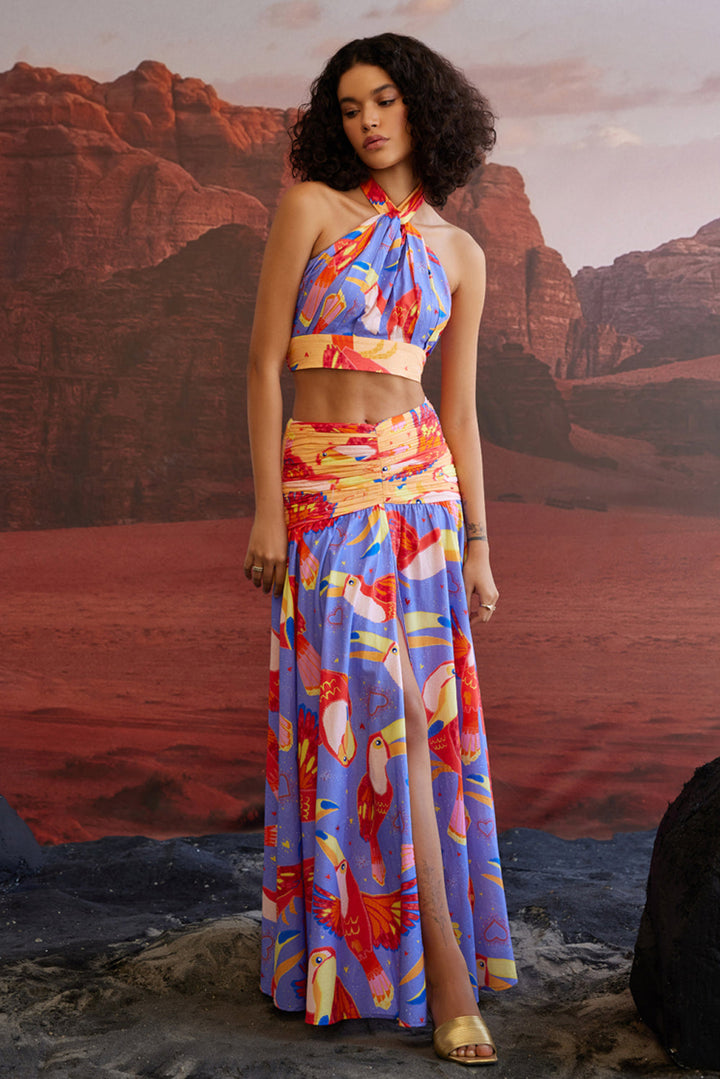 Maccau Gathered Skirt