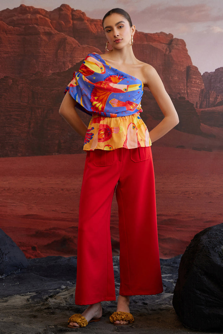 Maccau One Shoulder Co-ord