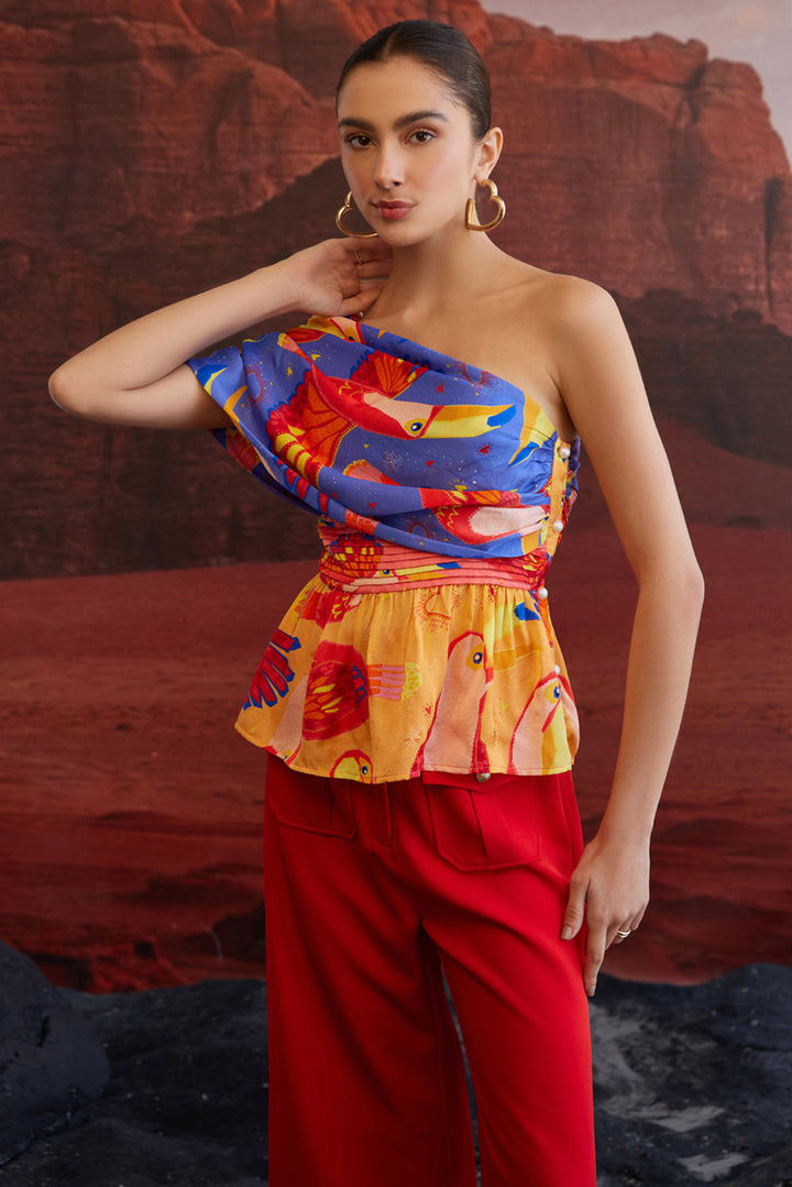 Maccau One Shoulder Co-ord
