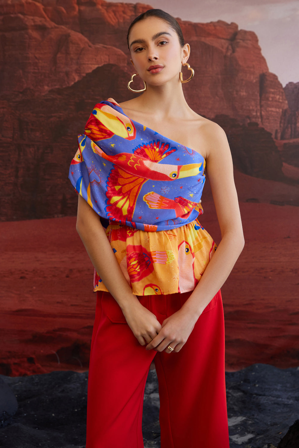 Maccau One Shoulder Co-ord