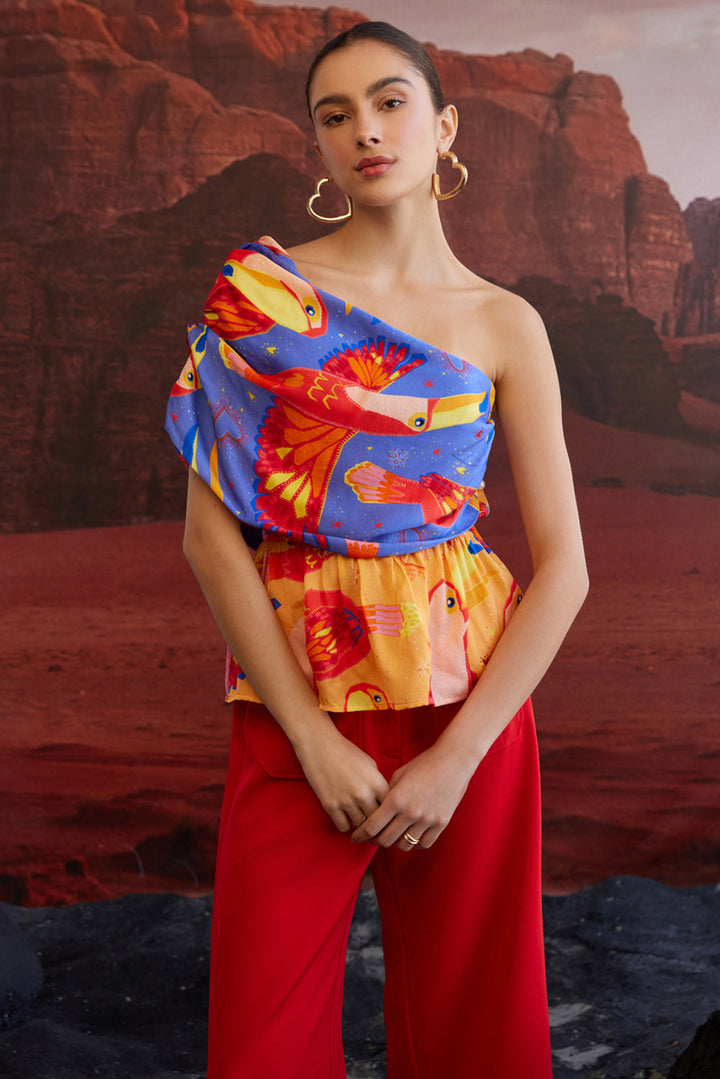 Maccau One Shoulder Co-ord