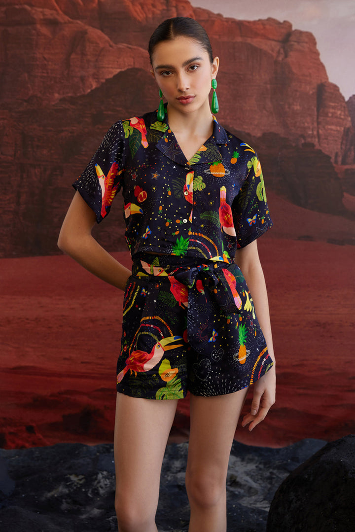 Cabo Spice Tie up Co-ord