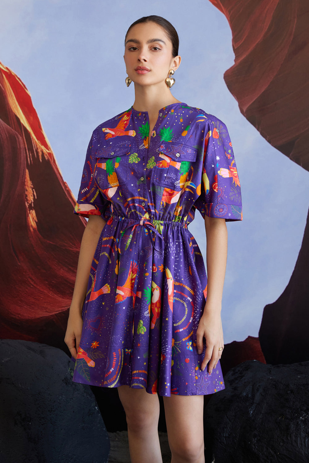 Cabo Colada String Short Dress
