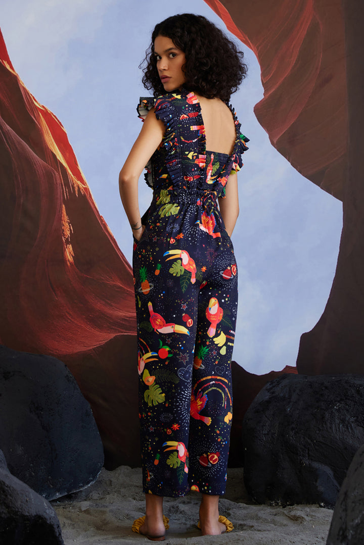 Cabo Spice Pleated Jumpsuit