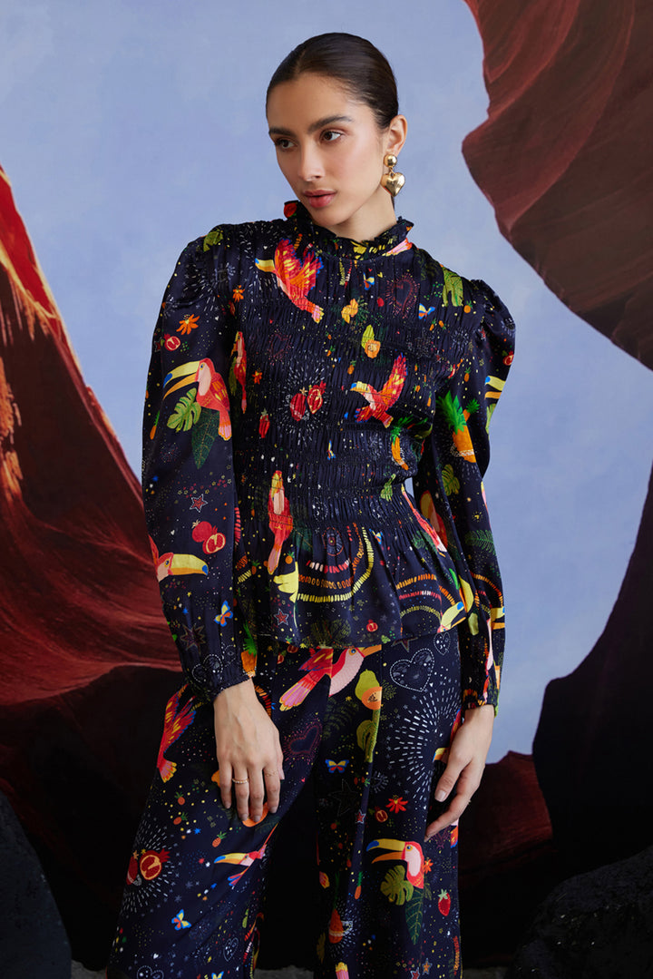 Cabo Spice Smock Top