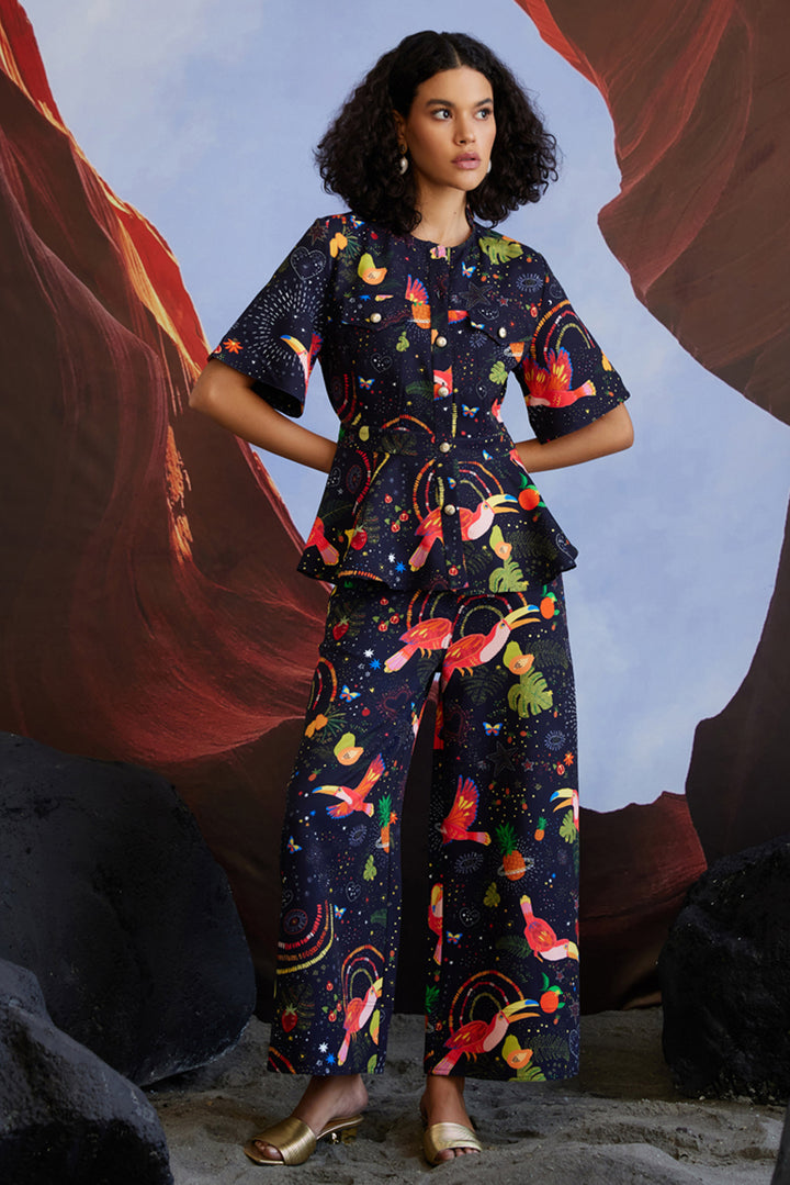 Cabo Spice Peplum Co-ord