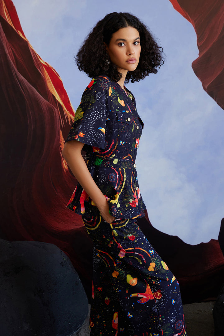 Cabo Spice Peplum Top